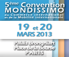 Convention MONDISSIMO 2013 Mobilite International